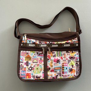 LeSportsac Deluxe Everyday Bag County Fair Print